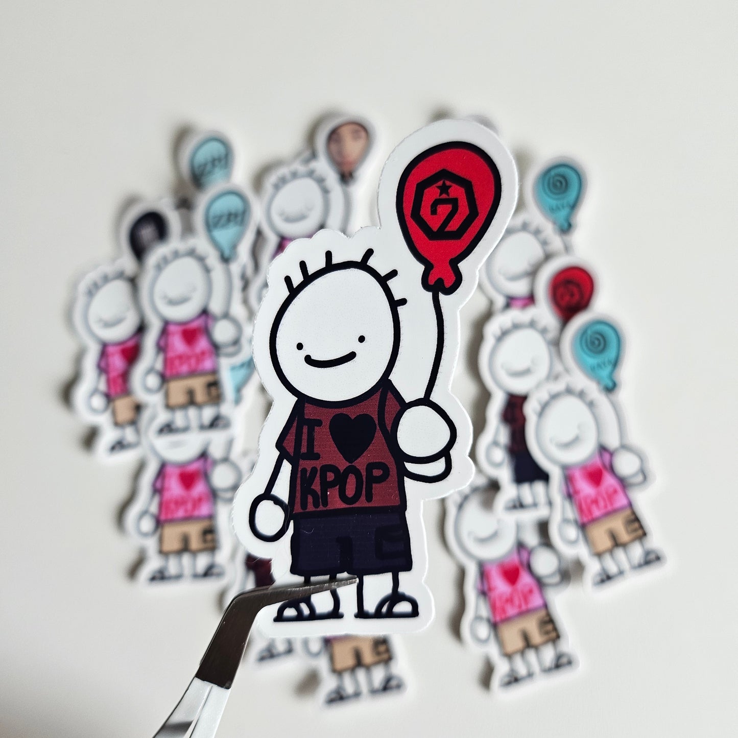 Bob and his best friend Balloon sticker