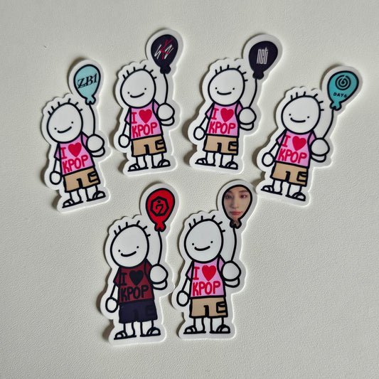 Bob and his best friend Balloon sticker
