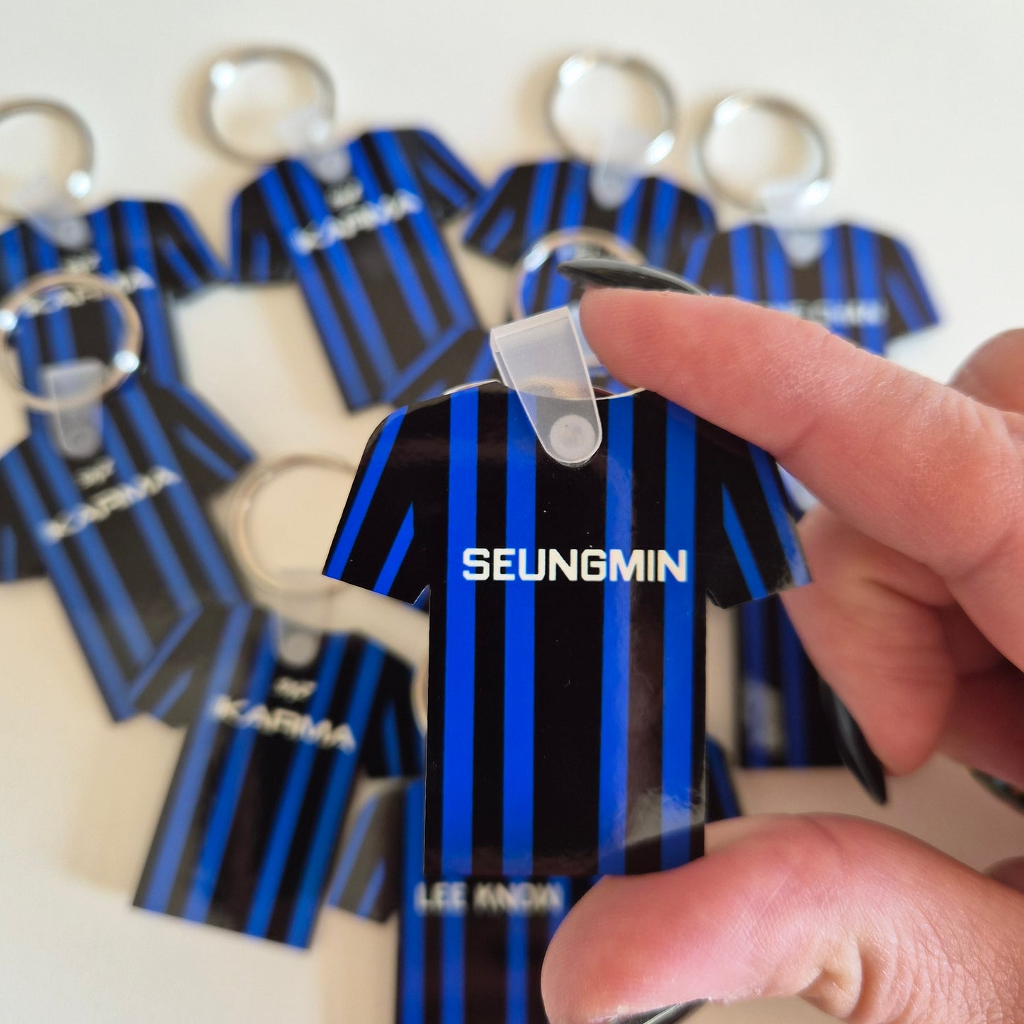 Stray Kids Jersey Keychain