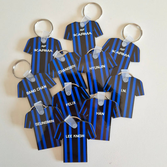 Stray Kids Jersey Keychain